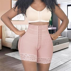 Women's Shapers BBL Shorts BuLifter Panties Cincher Faja Girdle Double Compression High Waisted Tummy Control Abdomen Shaping Curvy Fit