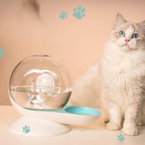 Cat Bowls matare sniglar bubbla vatten fontän automatisk husdjur dispenser för s hundar stora kapacitet dricka leveranser 230222