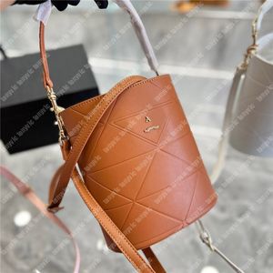 4 Colors Designer Drawstring Bag For Women Luxury Bucket Bag Causal Handbags Mens Leather Bucket Bags Brand Letters Print Handbag