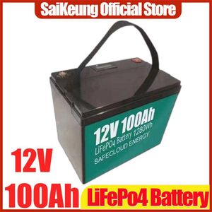 Naładowane litowe fosforan żelaza LifePo4 100ah LifePo4 200H ogniwa 12,8 V Pakiet baterii 12 V Batterie Lithium 150AH ogniwa słoneczne