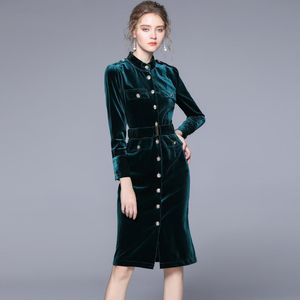 Trench feminina Casacos 2023 Autumn Winter Velvet Coat Mulheres longas elegantes Overwear Feminino Cardigan Black Slim Black