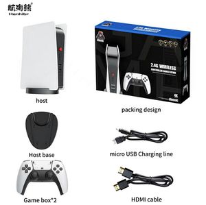 Uscita HD Console di gioco classica retrò Controller wireless Stazione di gioco arcade con console per videogiochi 3D 4K stile PS5 per PS5