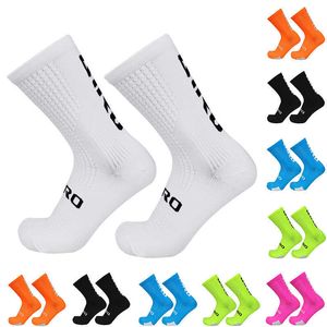 5PC Socken Strumpfwaren Pro Racing Kompression Radfahren Socken Kompression Atmungsaktive Mountainbike Racing Socken Männer Frauen calcetines ciclismo hombre Z0221