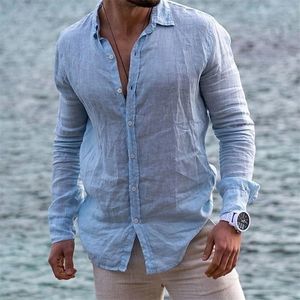 Camisas casuais masculinas de manga longa desgaste de lapidação de lapidação de lama