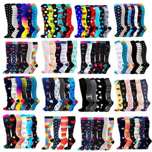 5 st strumpor Hosiery 367 ParSpack Compression Socks Women Nurse Socks Knee High 2030 mmHg Edem Diabetes Varicose Venes Running Sports Stocking Z0221