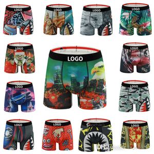 Plus Größe S-3XL Herren Shorts Unterwäsche Hosen Mit Taschen Männer Boxer Briefs 2023 Designer Atmungsaktive Unterhose Marke Männlich