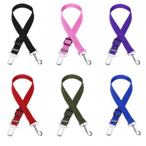 Cat Collars & Leads Genuine 70cm Cow Leather Dog Collar Solid Color Car Basic Leashes Large Black/Red/Blue Puppy Collar/Harness