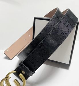 Ceintenuine Designer Men Belts Leather Designers Classical Women Belt Waistband Cowhide Width 3.8cm With Gift Box A3235