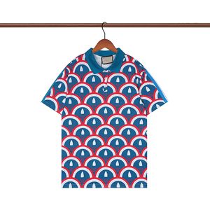 2023 Men's Summer Short Sleeve T-shirt Designer Printed Fashion Top Short Sleeve T-shirt Short Sleeve POLO Shirt Men's Casual T-shirt