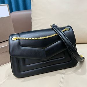 Torebki łańcuchowe Serpenti Crossbody torebki na ramię klap do portfela skórzany pasek wnętrz