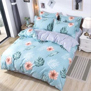 Bedding Sets Thicken AB Version Four Pieces Of Brushed Cotton And None Pilling Without Shrinking Sheets Sheet Quilt Cover Pillow Case