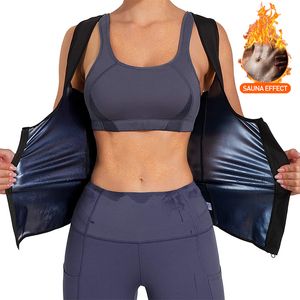 Women's Shapers Women Sauna Shaper kamizelka Thermo Shapeywear Tank Top Kamizelka przesuwana Train Trainer Gima Gym Fitness Trening Koszula