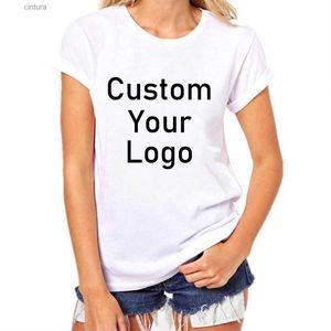 2023 Kleding met korte mouwen 100% katoenen paar's Custom T-shirt maken uw ontwerp Ext Men Dames Gedrukte originele hoogwaardige geschenken Shirts