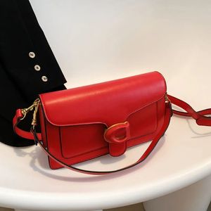 Kobiety bagietki skórzana torebka na ramię krzyżowa korpus czarny zielony szary odłączany crossbody zużycie worki do clousure małe torebki monety na Go Designer TOTE