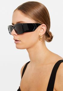 2023 neue Mode-Sonnenbrille für Damen, UV-400-Schutz für Damen, Vintage-Sonnenbrille mit quadratischem Rahmen, Top-Qualität, mit Etui, klassische Sonnenbrille