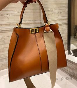 Top quality handbags garden bag New layer cowhide tote bags litchi pattern Wide shoulder strap versatile Messenger portable women's Bag Fashion h 2022