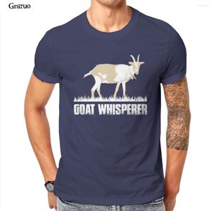 Men's T Shirts Wholesale Goat Whisperer Design Unique Farmer Gift Ideas Unisex T-Shirt Fashion Games Couples Summer Men Clothing 102051