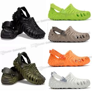 Salehe Bembury Sandals Slippers Slips Classic Mens Womens Cucumber Crocodile Crocodile Shoes Summer Beach Wading Shoeyv4V#