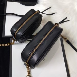 10A GG camera Shoulder Bag Designer CC bags lady fashion cowhide Crossbody bag Women's top quality Mobile black Handbag zip fastener wallet purses