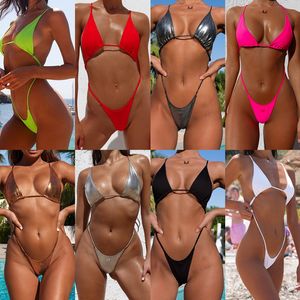 Misswim G String Bikini Sexy Extreme Swimsuit 1pc High Cut Swimwear Women Micro Suits Summer Beach Wear