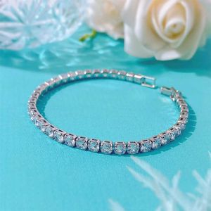 Link Chain 38pcs Top Small CZ Crystal BlingBling Charms Queen Bracelet Bracelets For Women Silver Gold Plated Luxury Wedding Jewelry G230222
