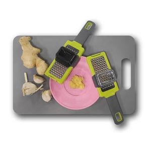 Smerigliatrice manuale per aglio 430 in acciaio inossidabile Frantoio per zenzero Smerigliatrici per aglio Utensili da cucina