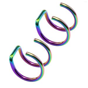 Rücken Ohrringe 2pcs Männer Frauen elegant tägliche Knorpelohrring Einfacher Kein durchdringender Clip Edelstahl Mode Wrap Geschenk Ohr Manschette Judenly