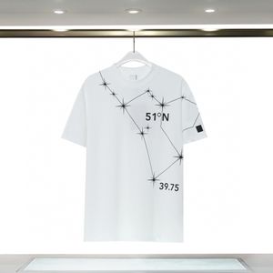 Мужская дизайнерская одежда знаменитая футболка с печеночной печати круглой шеи с коротки