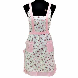 Aprons 2023 Women Lady Restaurant Home Kitchen For Pocket Cooking Cotton Apron Bib Crushed Lace