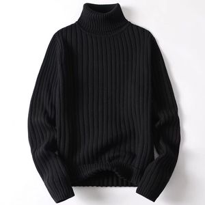 Men's TShirts Sing sweater men's autumn and winter casual versatile clothing warm bottom shirt solid color twisting 230223