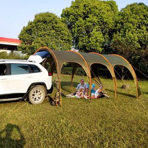 Zelte und Unterstände, 6, 8, 10, 12 Personen, Outdoor-Camping, Familienauto, Selbstfahrer, Sherlter-Zelt, Tour, Party, Grill, Auto, Awing, Strand, Pergola, Schattenzelt J230223