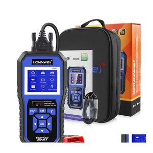 Диагностические инструменты KW450 OBD2 Инструмент для вагии автомобилей ABS ABS Oil Oil EPB DPF SRS TPMS Сброс FL Systems Scanner Com Drop Delivery Mobiles Mot dhrbe