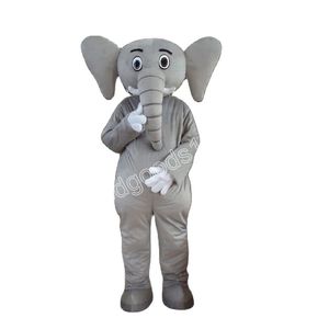 Performance Elephant Mascot Costumes Halloween Fancy Party Dress Cartoon Character Carnival Xmas Easter Advertising Birthday Party Costume