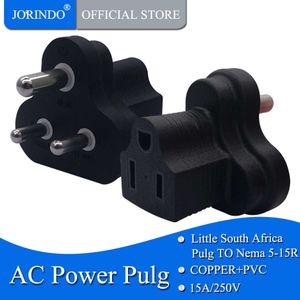 パワープラグアダプターJorindo Small South Africa Travel Adapter India Srilanka Plug American US US To Small South Africa Socket Conversion Plug R230222