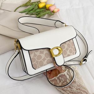 Polerowana skórzana torba na ramię Torebka od projektanta portfele dla kobiet z płóciennym podpisem torby crossbody multi pochette luksusowe etui na karty sprzęgła torby crossbody