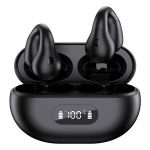 Kablosuz Bluetooth Kulaklık Earcuffs Kulak Küpe Kulaklık Auriculares TWS Spor Koşu Kulakiçi Su Geçirmez Gürültü Azaltma