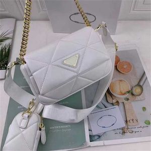 Sprzedawki Online Top Designer Projektant torebek pojedynczych na ramię Kobiet luksusowe torby modowe łańcuch nylonowy skórzany przenośne przekątne torby krzyżowe kobieta TOTE