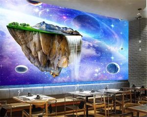 Tapeten 3D Home Wallpaper Wunderland Sternenhimmel Romantische Szene Wohnzimmer Schlafzimmer Hintergrund Wanddekoration Wandpapier