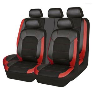 Car Seat Covers PU Cover For Soft And Comfortable Auto Protectors Easy To Install Universal Interiors Fit Most Sedans SUVs