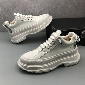 Italian Wedding Designer Dress Party Shoes Spring Fashion Breathable Outdoor Sports Casual Sneakers Round Toe Thick Bott 1896