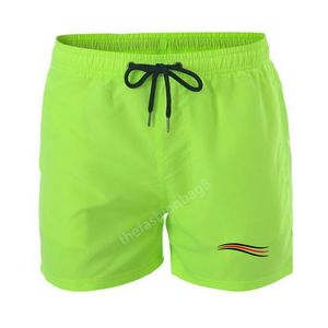Shorts de grife masculinos da marca Paris com estampa de onda estilo respirável shorts esportivos de corrida casual verão estiramento calças de praia de secagem rápida maiô