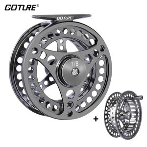 بكاءات البث بكرات Goture Fly Fishing بكرة 3 4 5 6 7 8 9 10 2 1BB MAX DRAG 8KG CNC CNC Machined كبير Arbor اليسار اليسرى بكرة الاحتيال 230222