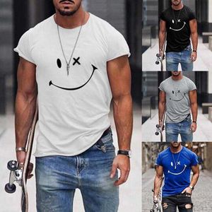 Men's T-Shirts 9Colors Slim T-shirt Print T-shirt Fashion Men's Personality Summer T-shirts Casual 022223H