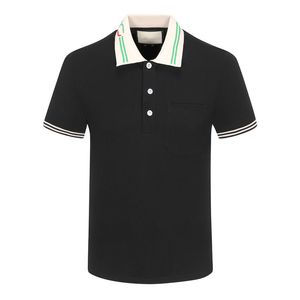 Tasarımcı Polo Gömlek Sıradan Stilist Giysileri Kısa Kol Tasarımcıları Erkek Polos Moda Erkekler Yaz Tişört Asya Boyut M-3XL TT