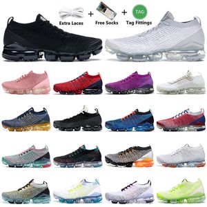 2023 TN Plus Vapor Maxs Flynit Running Shoes Fly Knit 3.0 Men Oreo White Off South Beach Nobel Red Laser Gold Pink Rose Sports Sneakers Dhgate Men Women Trainers Maat 36-47