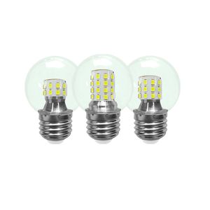 7W G45 Bulbos LED Luz do dia 60 watts Equivalente E26 E27 Base de parafuso Lâmpada pequena Lâmpada fria Branca 6500k Iluminação em casa Luzes de ventilador decorativo do teto