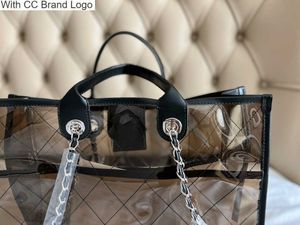 CC Cross Body Designer channel Totes Borsa da donna Canvas Screen Print Luxury 39cm Fashion 2022 Black Letter Handbags Design Shoulder lady Cowboy Purse 5A Quality
