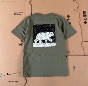 Marke TNF Animal Printing Pure Cotton Round Hals kurzärmeliges Paar Umweltschutz-T-Shirt