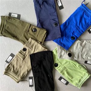 Europe Designer One Glasses Linsficka herr Shorts Casual Bomullsglasögon Avtagbar manlig träningsbyxa Sweatshorts utomhus sommar jogging träningsoverall