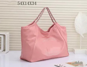 Bolsas de grife clássico bolsas bolsas de bolsa bolsas de cadeia praia feminino de luxo bordo de tricô ombro saco de compras de lona de grande capacidade